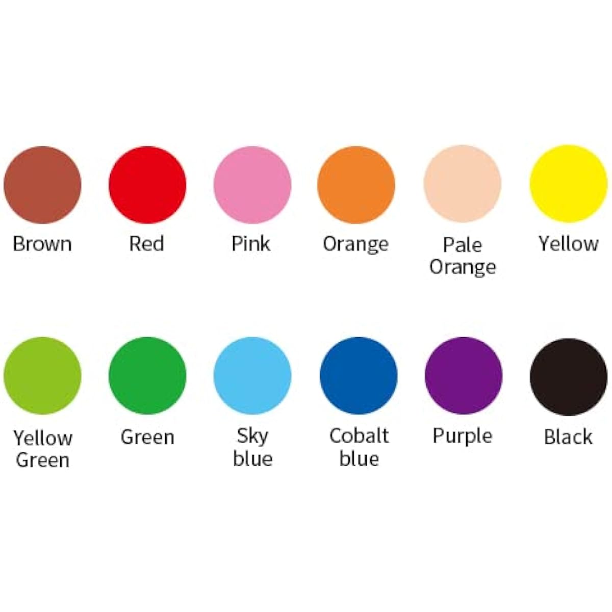 Colors-in-Motion Twist-Up 12-Color Crayon Set (Twistable, 7-Inch Length)