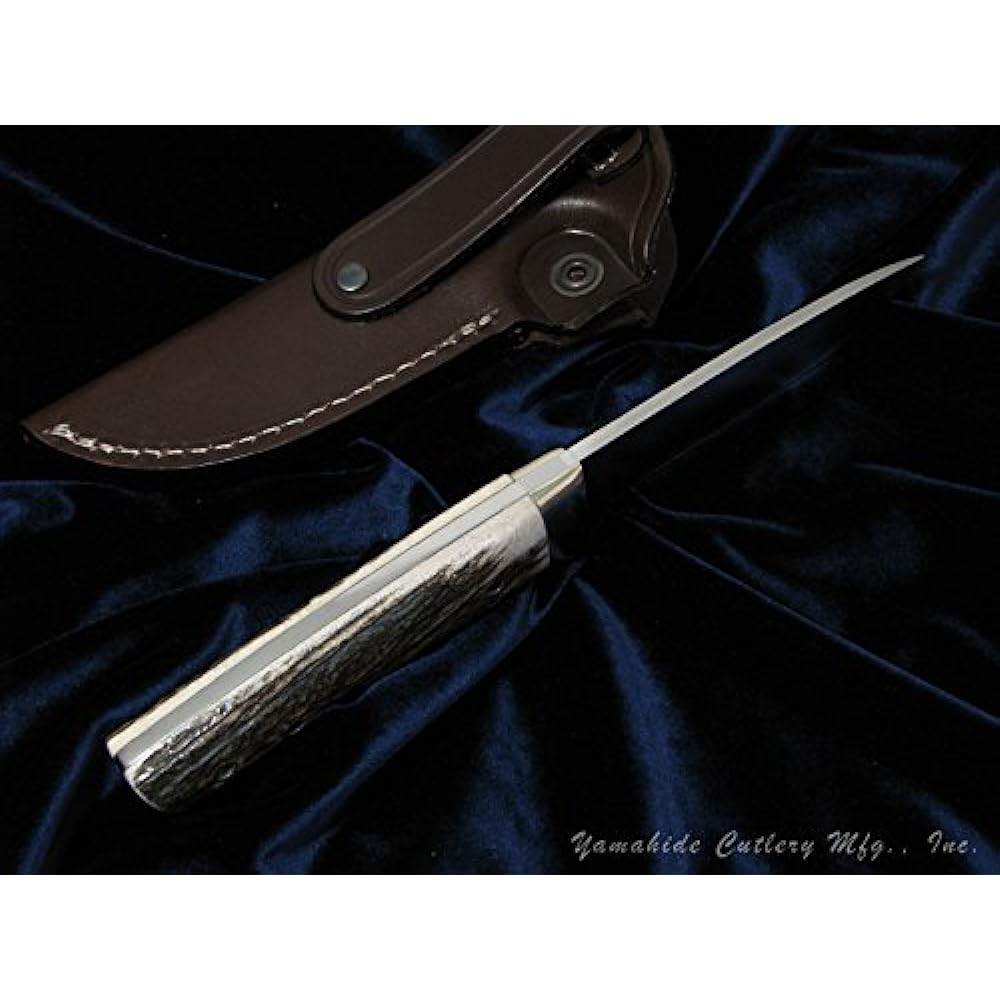 Muela KODIAK-10A Kodiak 100mm Stag Handle Sheath Knife [Genuine Japanese Product]