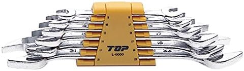 Top (TOP) Spanner 6-piece set 8x9 10x12 12x14 14x17 17x19 21x23 *2 pieces L-6000 Tsubame-Sanjo Made in Japan