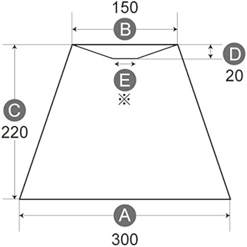 lamp-shade [A-30152] Arm Shade Lamp Shade Replacement Desk Lamp Umbrella Lighting Cotton Linen Beige Diameter 30cm