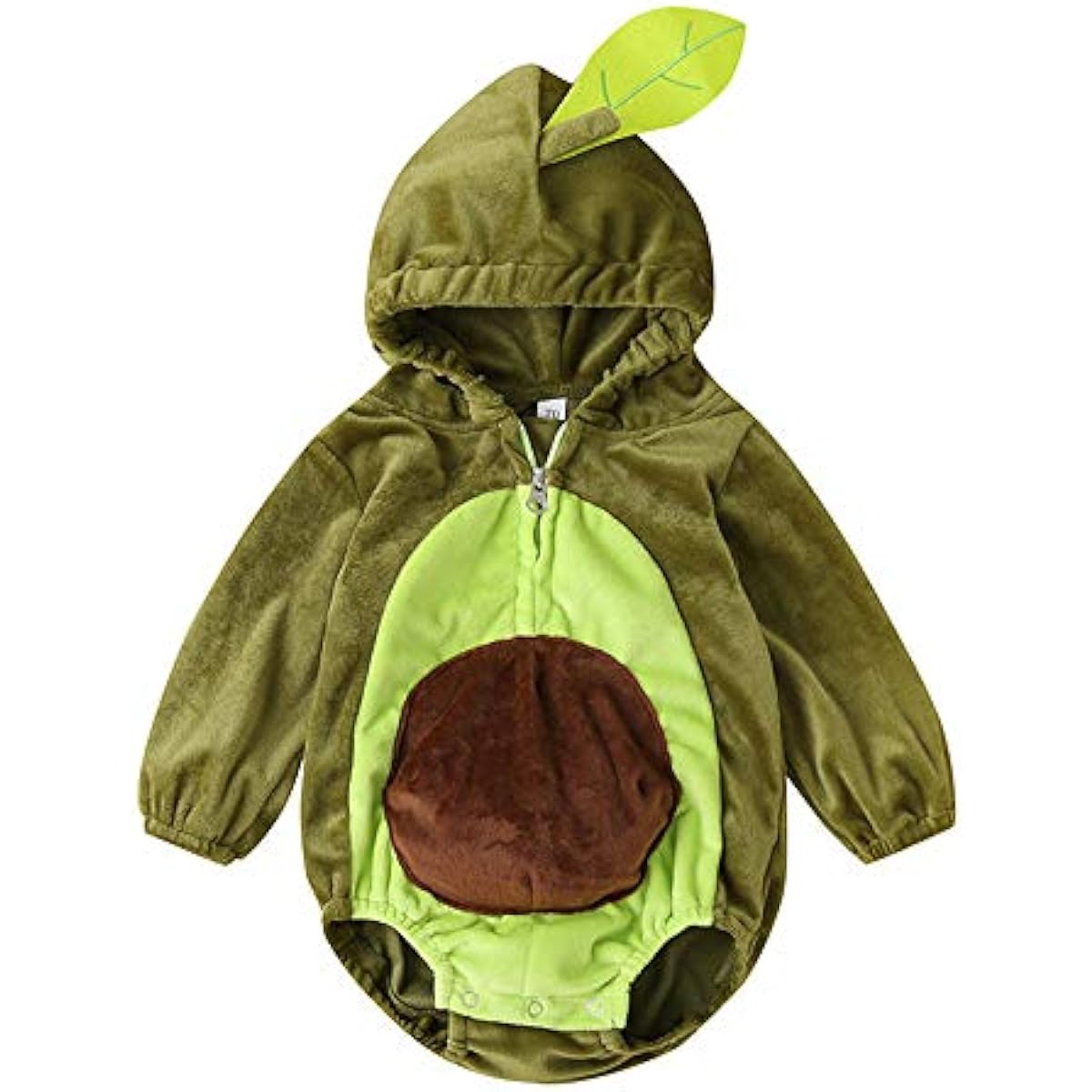 Uniform Toddler Baby Halloween Avocado Costume Cute Velvet Costume Outfit