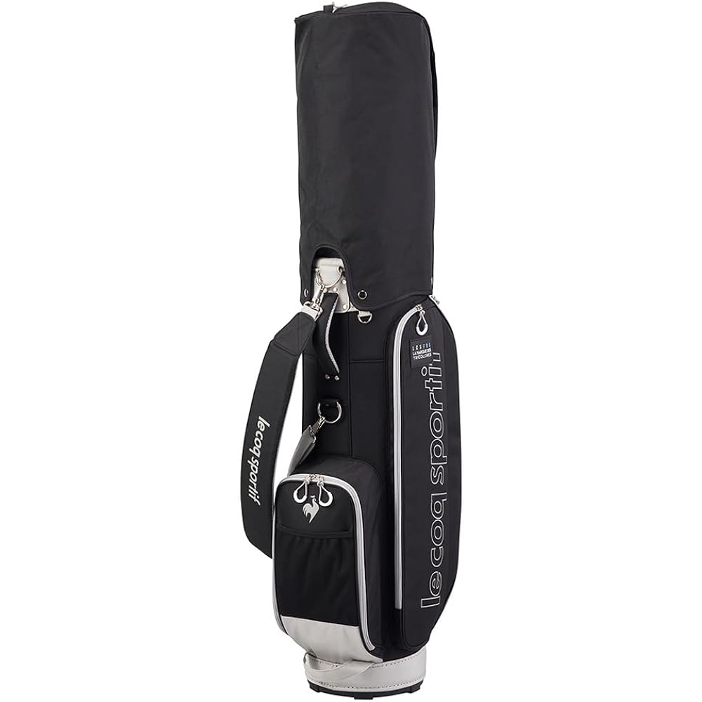 [Le Coq Sportif] Caddy Bag, 3.2 kg, 9 Type, 4 Divisions, Compatible with 47 Inches, Built-in Self-Club Case, Golf QQBWJJ03W Men's