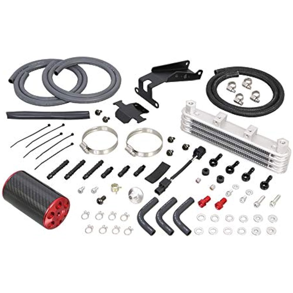 KITACO Super Oil Cooler Kit (3 Tiers) with Oil Catch Tank (Black) Monkey 125 (JB02) 360-1300150