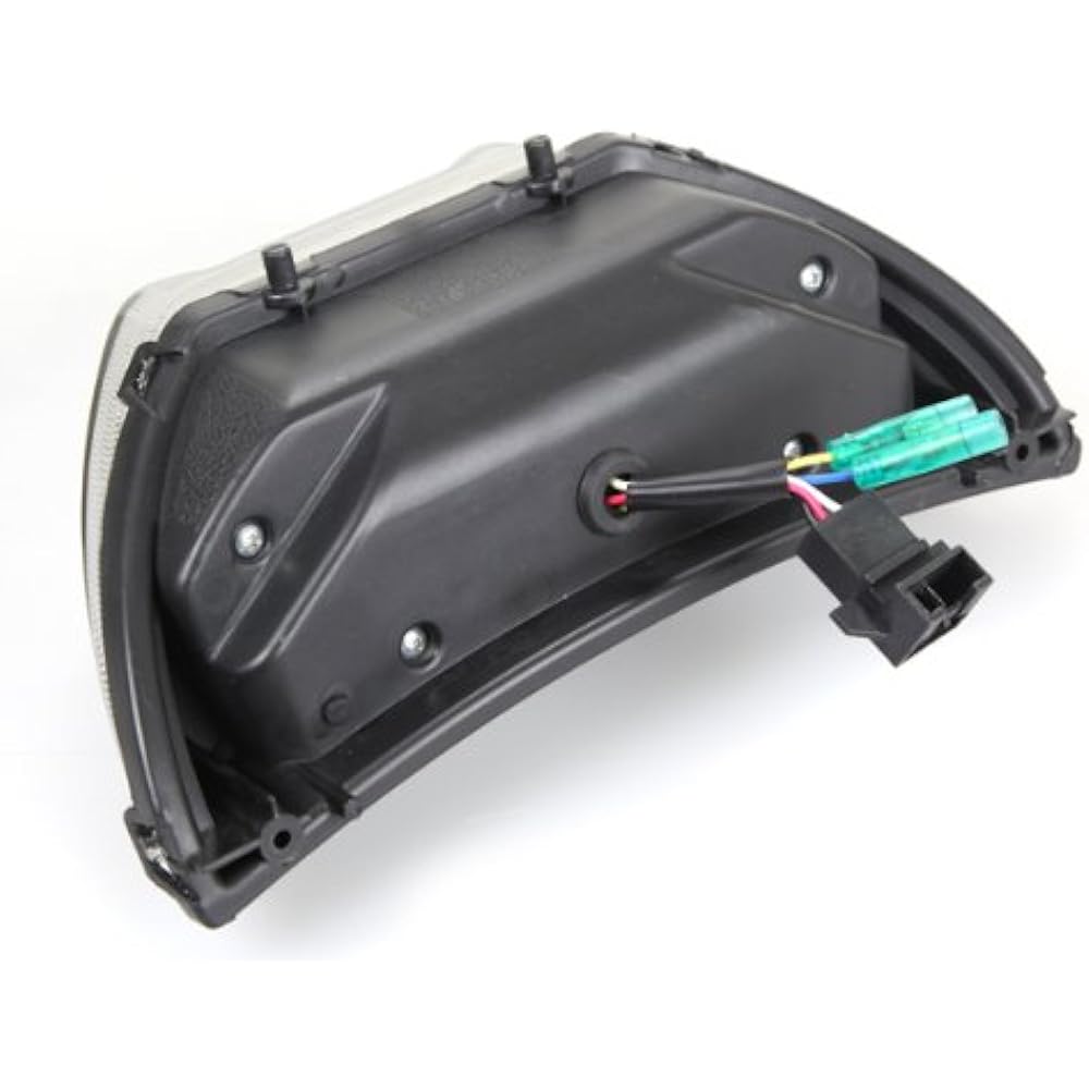 Sequential LED tail light integrated clear lens for 1999-2000 Honda CBR-600 F4 / 2004-2006 CBR-600 F4i
