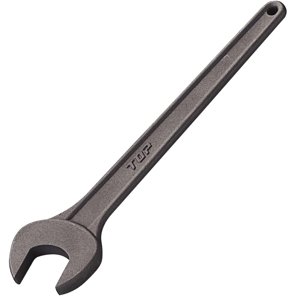 Top (TOP) Single-ended spanner, round, width across flats 55mm, forged, made in Japan, strong grade RS-55, Tsubame-Sanjo, made in Japan