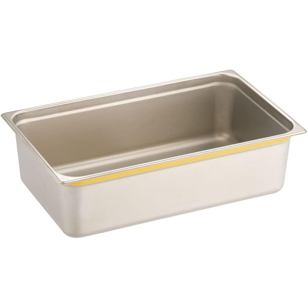 TKG Corporation DO-EN Color Line GN Pan 1/1 150mm Green 18-8 Stainless Steel Made in Japan AGS2512