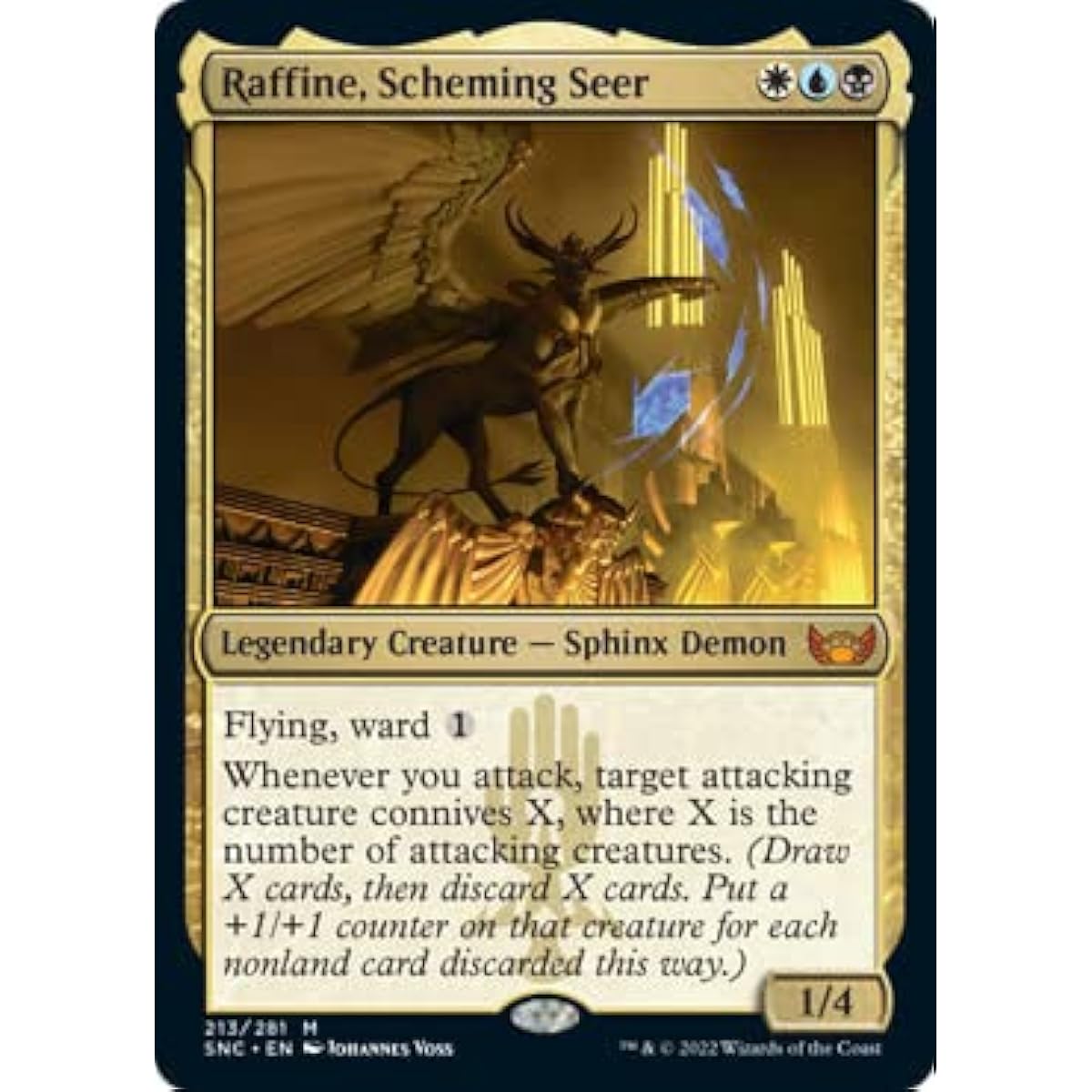 Magic: The Gathering - Raffine Skimming Seer (213) - City of New Kapena