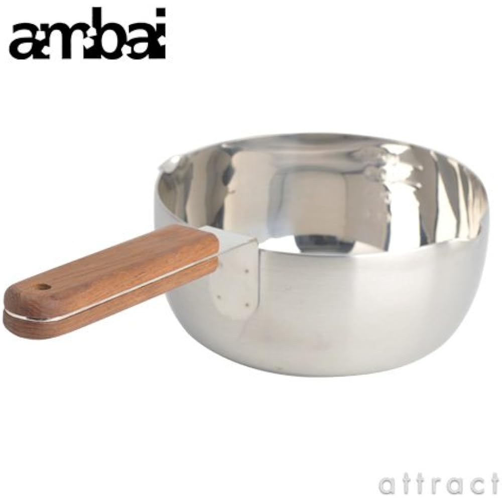 ambai Yukihira Pot 16cm ISK52016 Design: Makoto Koizumi (Yukihira Yukihira Pot, One Hand Pot, Aluminum Pot, Tsubame Sanjo)