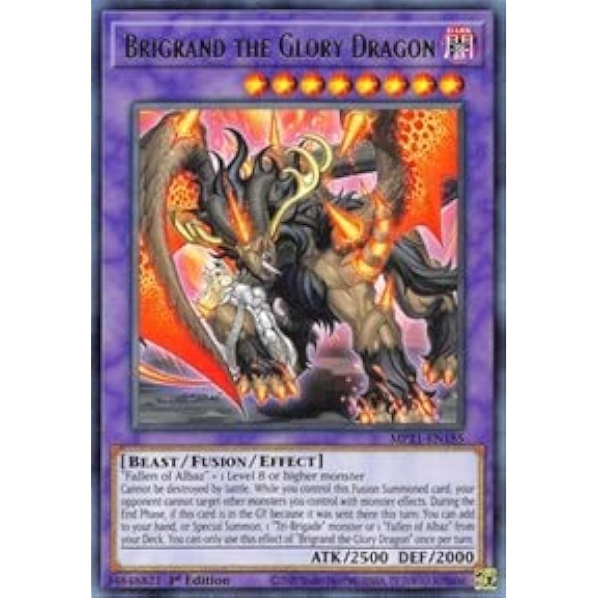 Brigrand The Glory Dragon - MP21-EN185 - Rare - 1st Edition