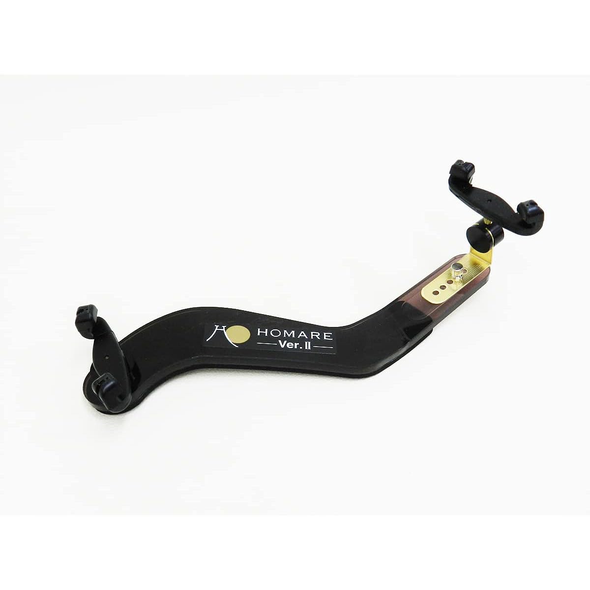 HOMARE Violin Shoulder Rest <made in Japan> Ver.Ⅱ (Version 2) H2-2678VN (Black)
