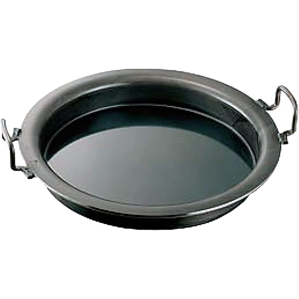 Kanda Kanda Iron Pot Gyoza Pot 30cm Made in Japan Iron Chinese Food 002002