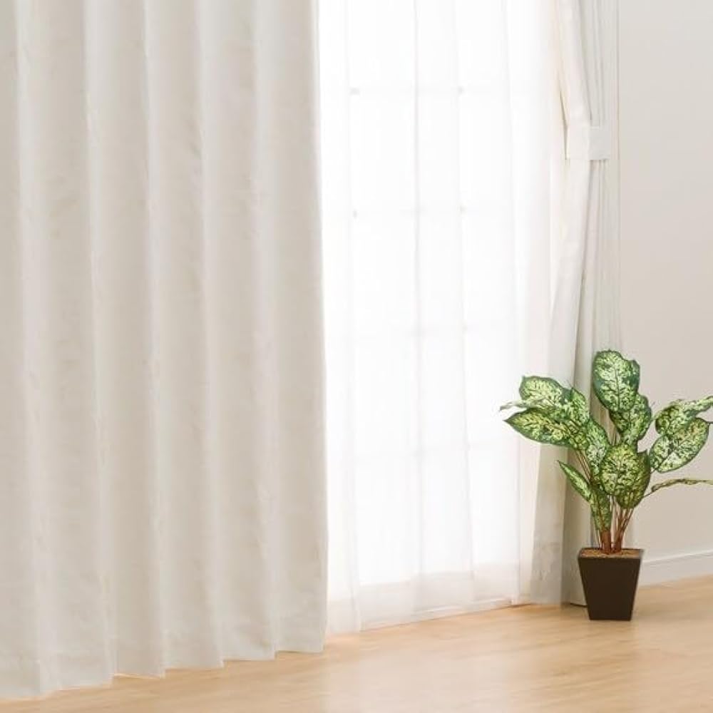 NITORI 1st grade blackout, heat insulation, sound insulation curtains Palmo Ivory 100X135X2 7325702