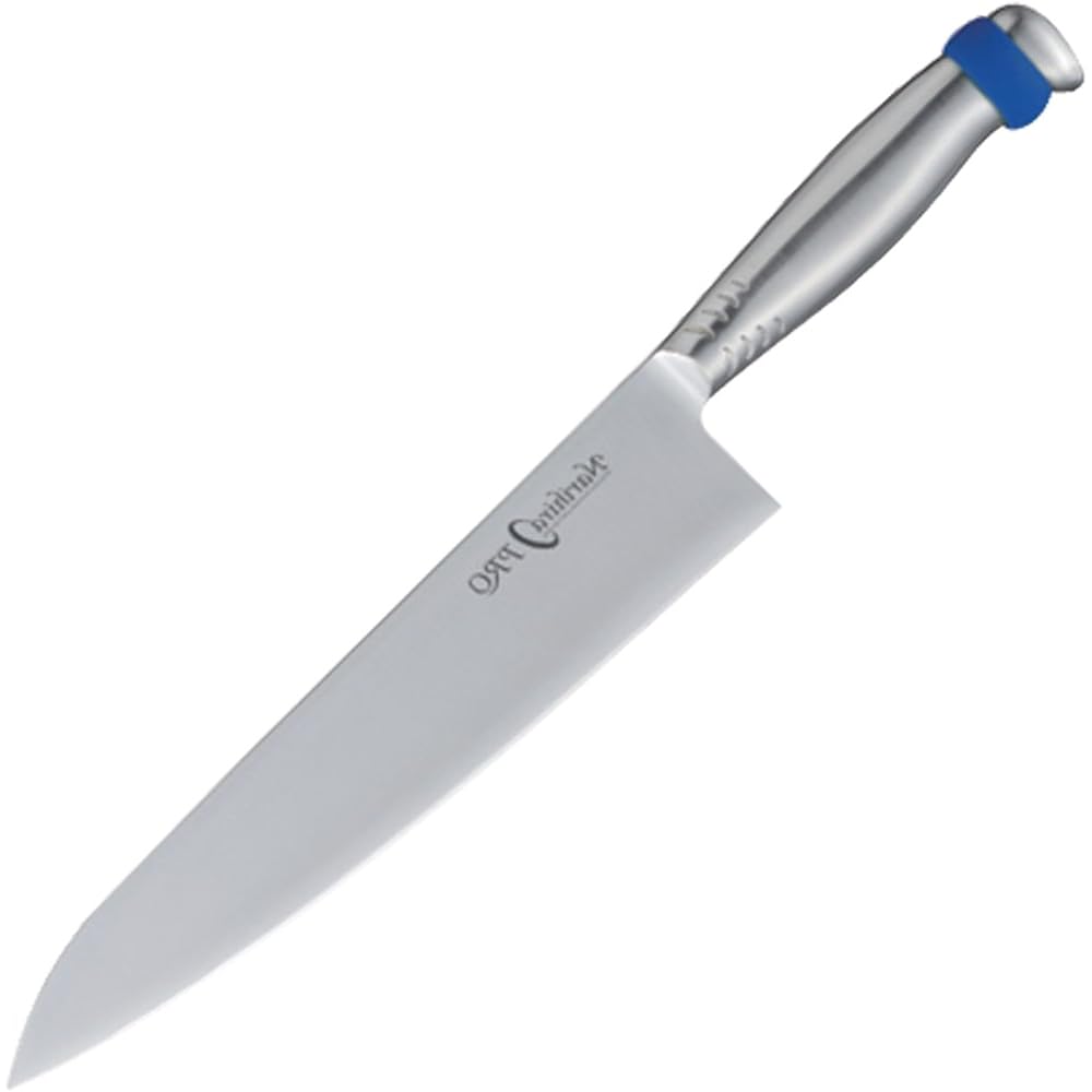 Yamashita Crafts NarihiraPRO All Stainless Steel (with Color Coded Ring) Gyuto 180mm Red 04-0419-0303