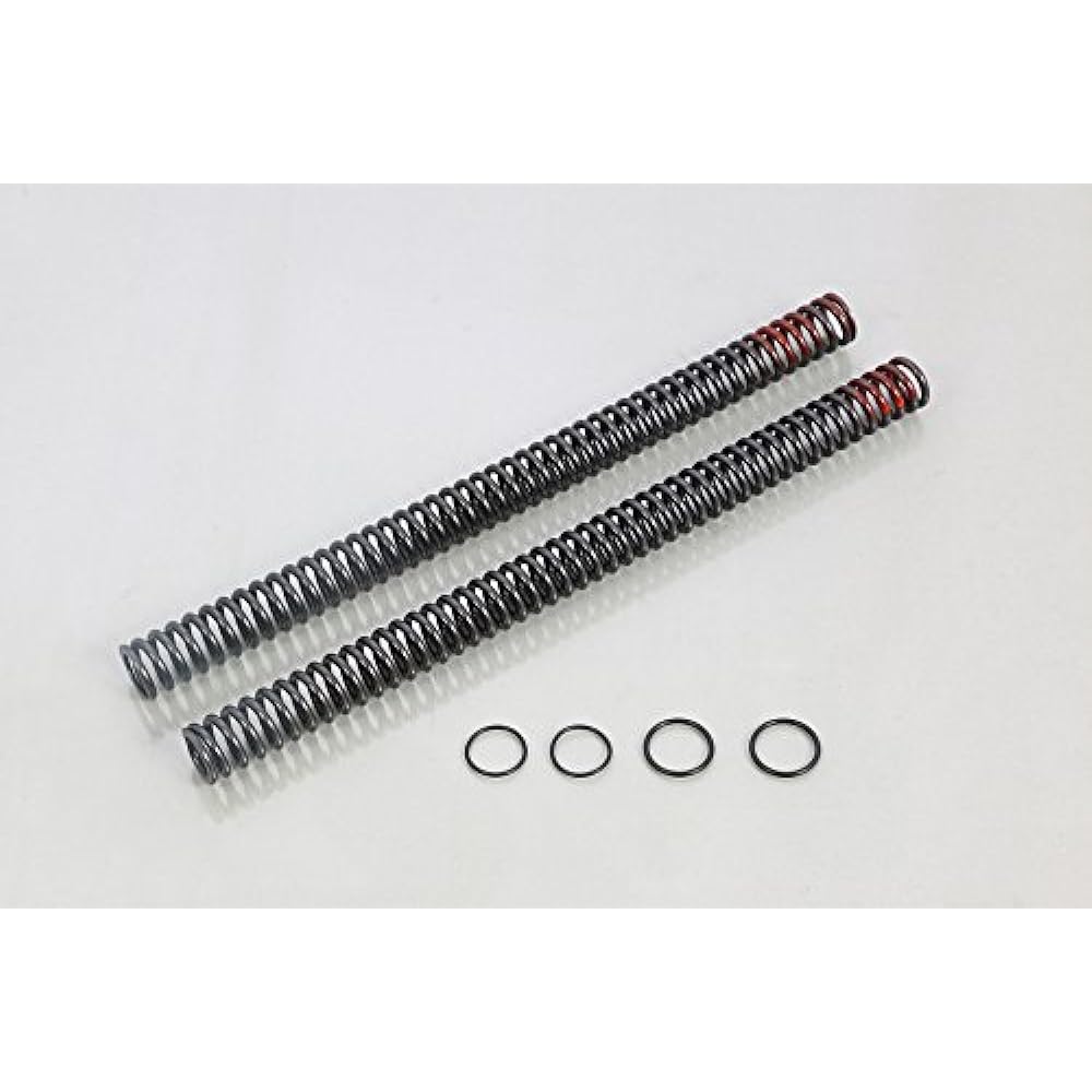 KITACO Front Fork Inner Spring (5.5N) Identification Paint Red Monkey 125 (JB02/JB03) Grom (JC61/JC75/JC92) etc. 500-1432100