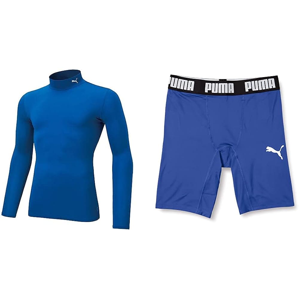 [PUMA] Compression Mock Neck LS Shirt Men's