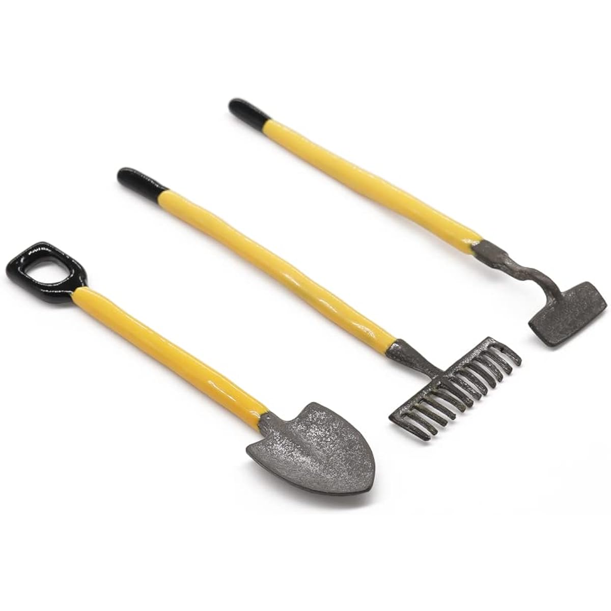 Odoria 1:12 Miniature Shovels and Pitchfork Dollhouse Fairy Garden Accessories