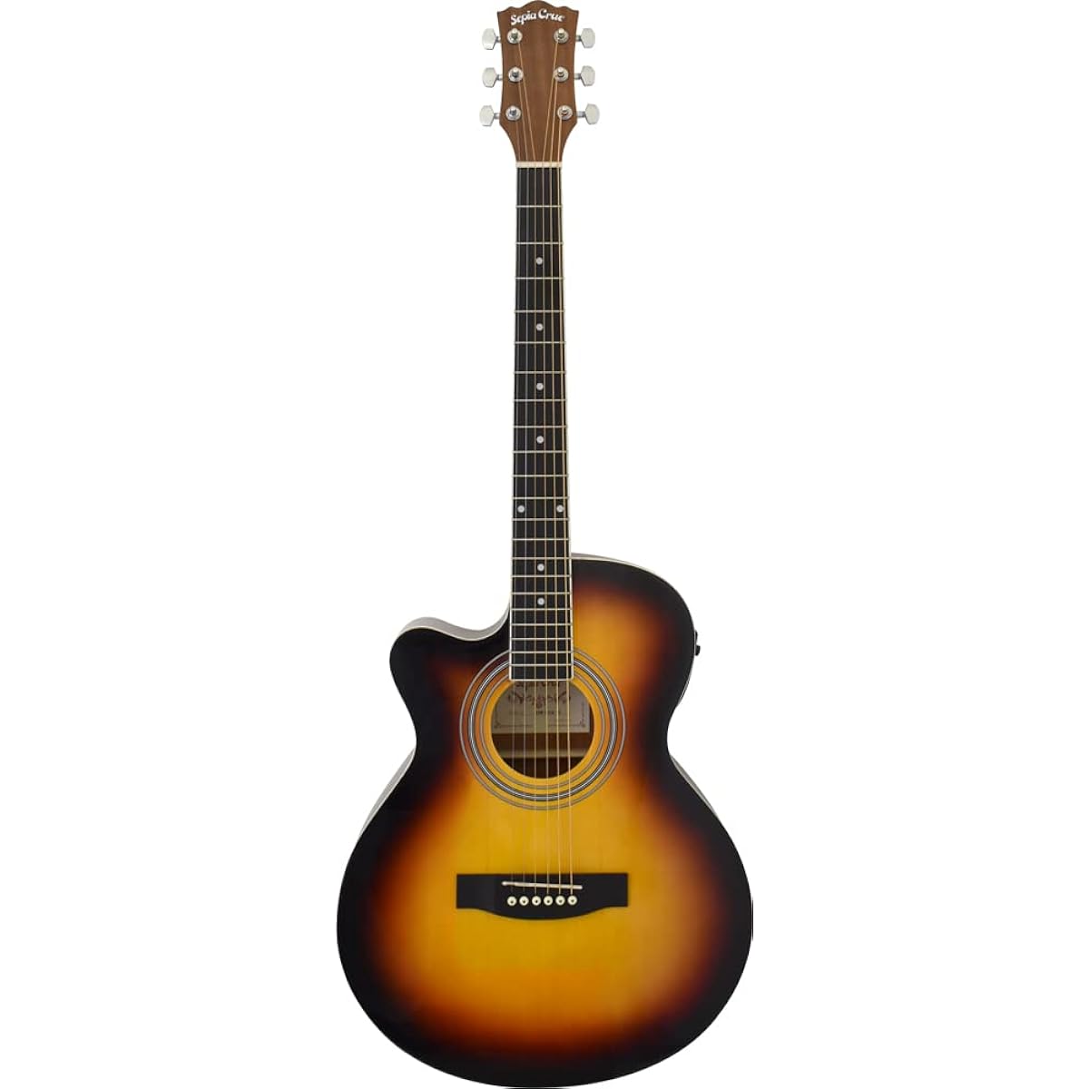 Sepia Crue Sepia Crue Electric Acoustic Guitar Left-handed Model EAW-01LH/VS Vintage Sunburst