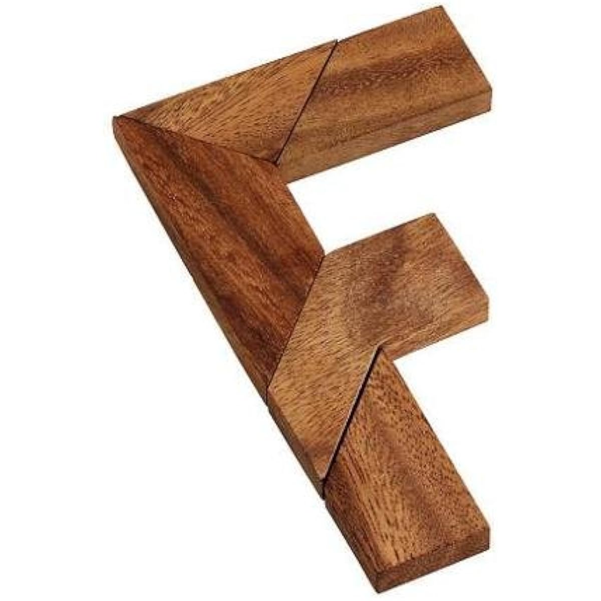 F Letter Puzzle Wooden Brain Teaser [Parallel Import]