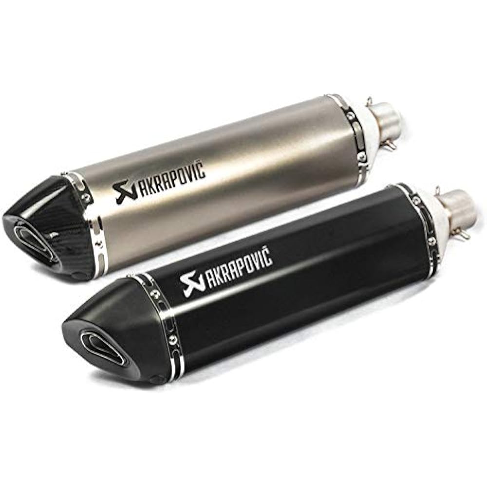 Bike slip-on muffler bike silencer general purpose 50.8mm length 570mm