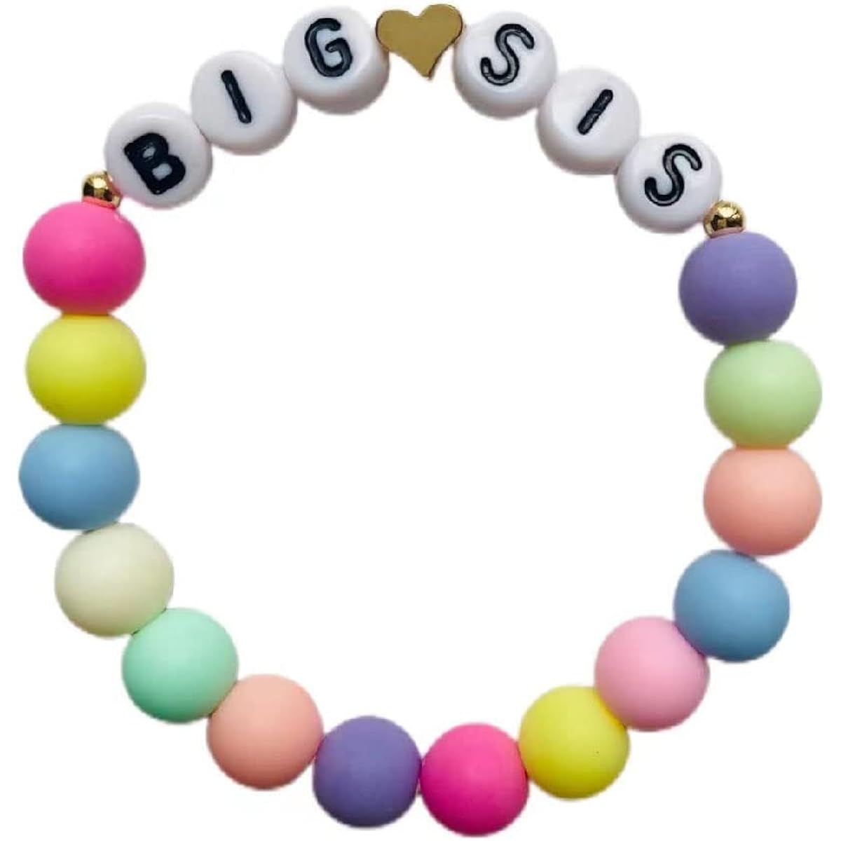 Lemua Big Sister Gift Big Sis Bracelet Big Sister Announcement Jewelry for Girls