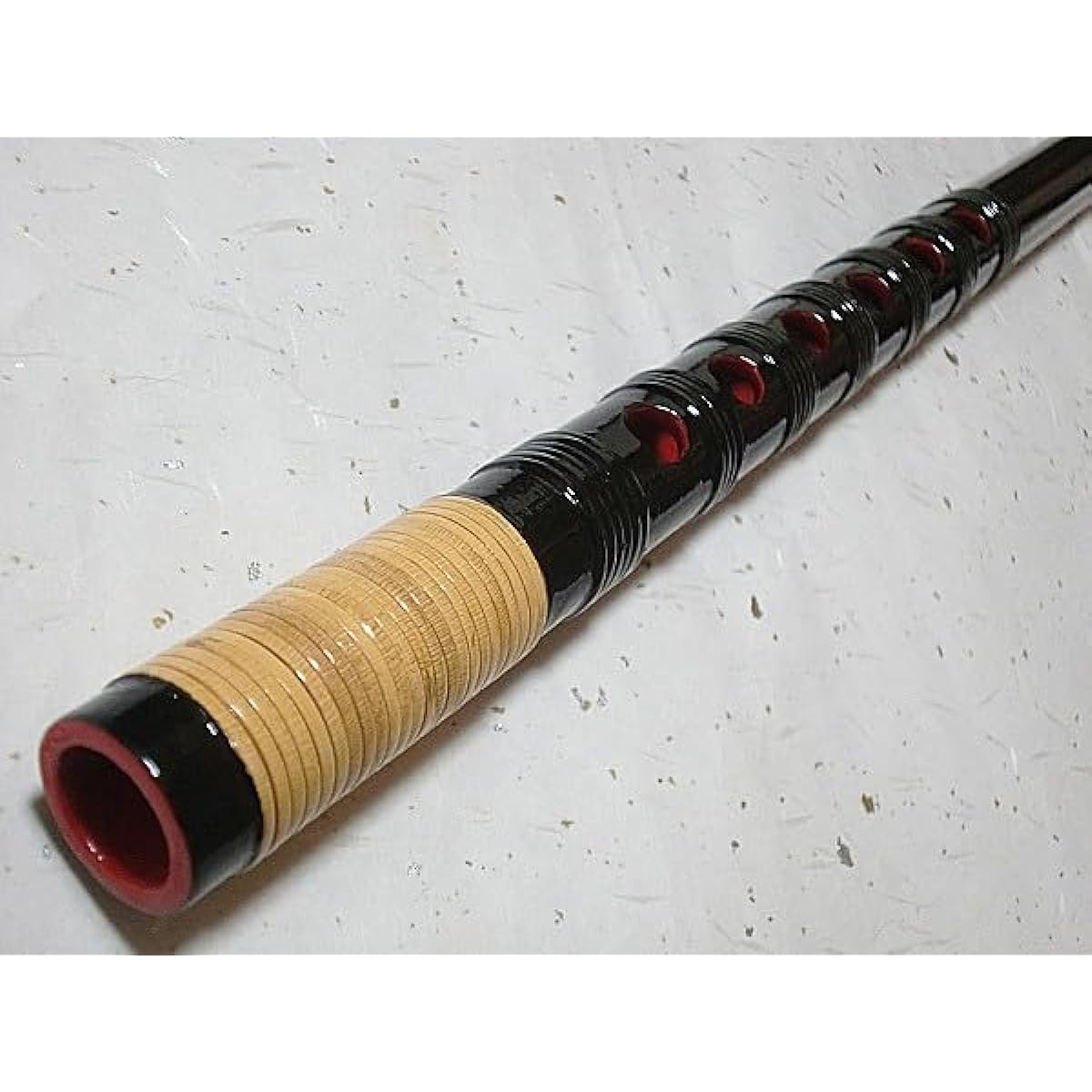 Gido 155 Shinobue (Japanese flute) Transverse flute 6 holes 4 tuning Classical Total length 45.5cm Thickness 21.5mm