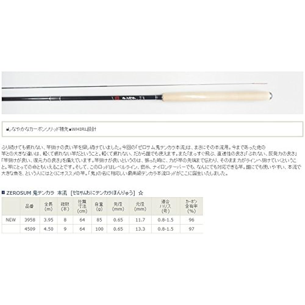Uzaki Nisshin Rod Zero Sum Oni Tenkara
