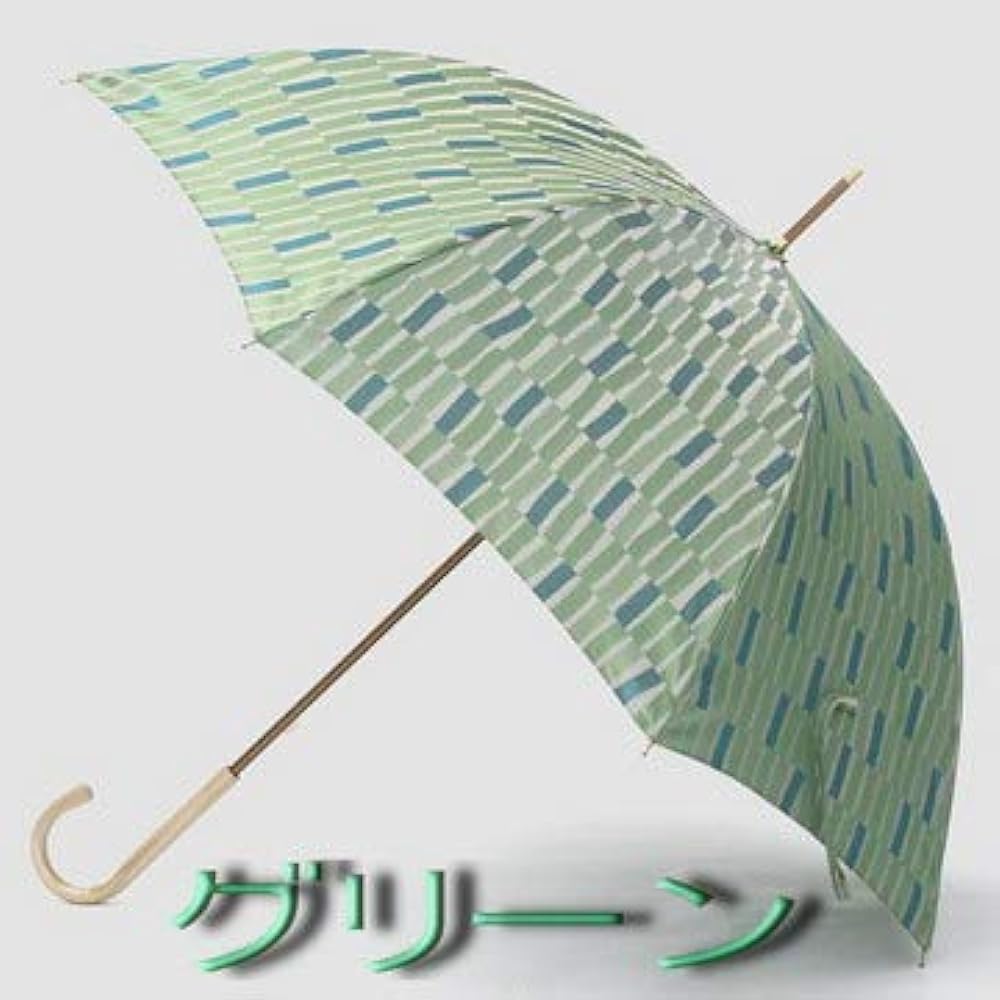 Makita Shoten Umbrella, Women's, Umbrella, Long Umbrella, Nordic Jacquard (Big Branch), Hand Open, Made in Japan