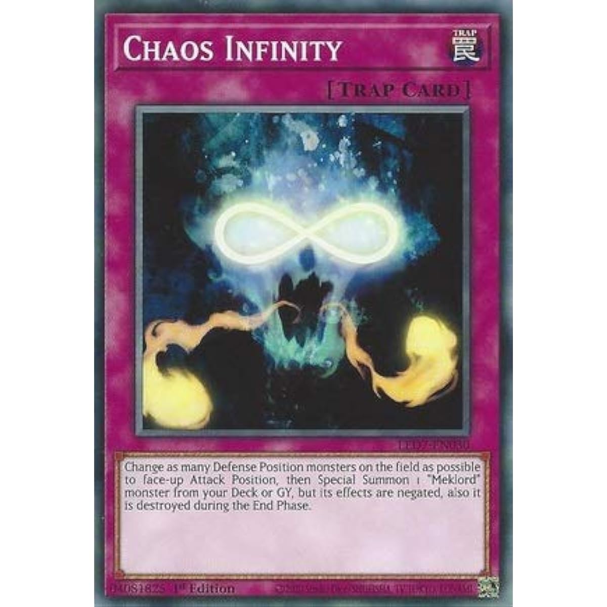Chaos Infinity - LED7-EN030 - Common - 1st Edition.