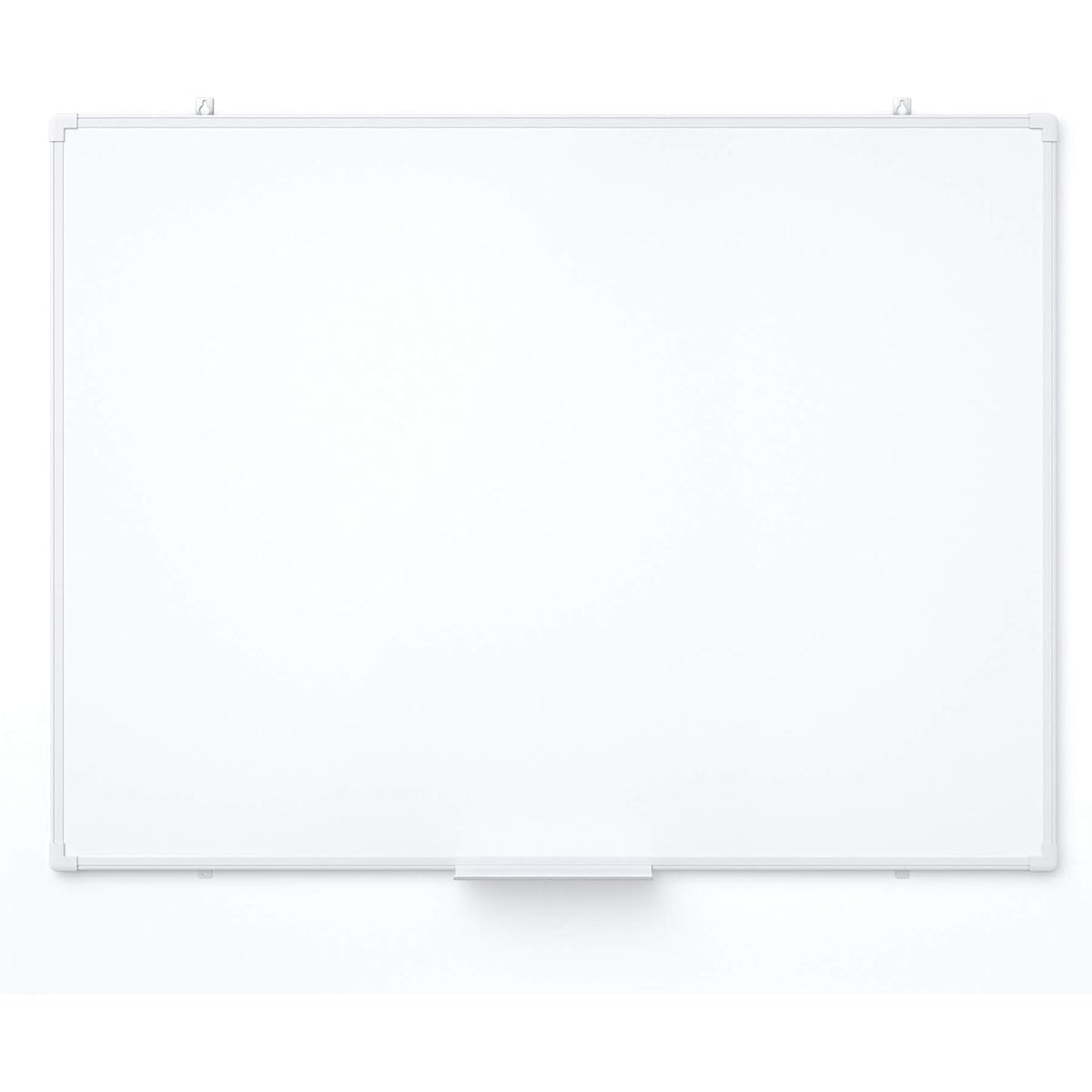 Plus Wall Mounted Whiteboard [Small Frame] Width 1209 x Height 909mm (Includes Marker and Eraser) Plain PWK2-1209SS 428994