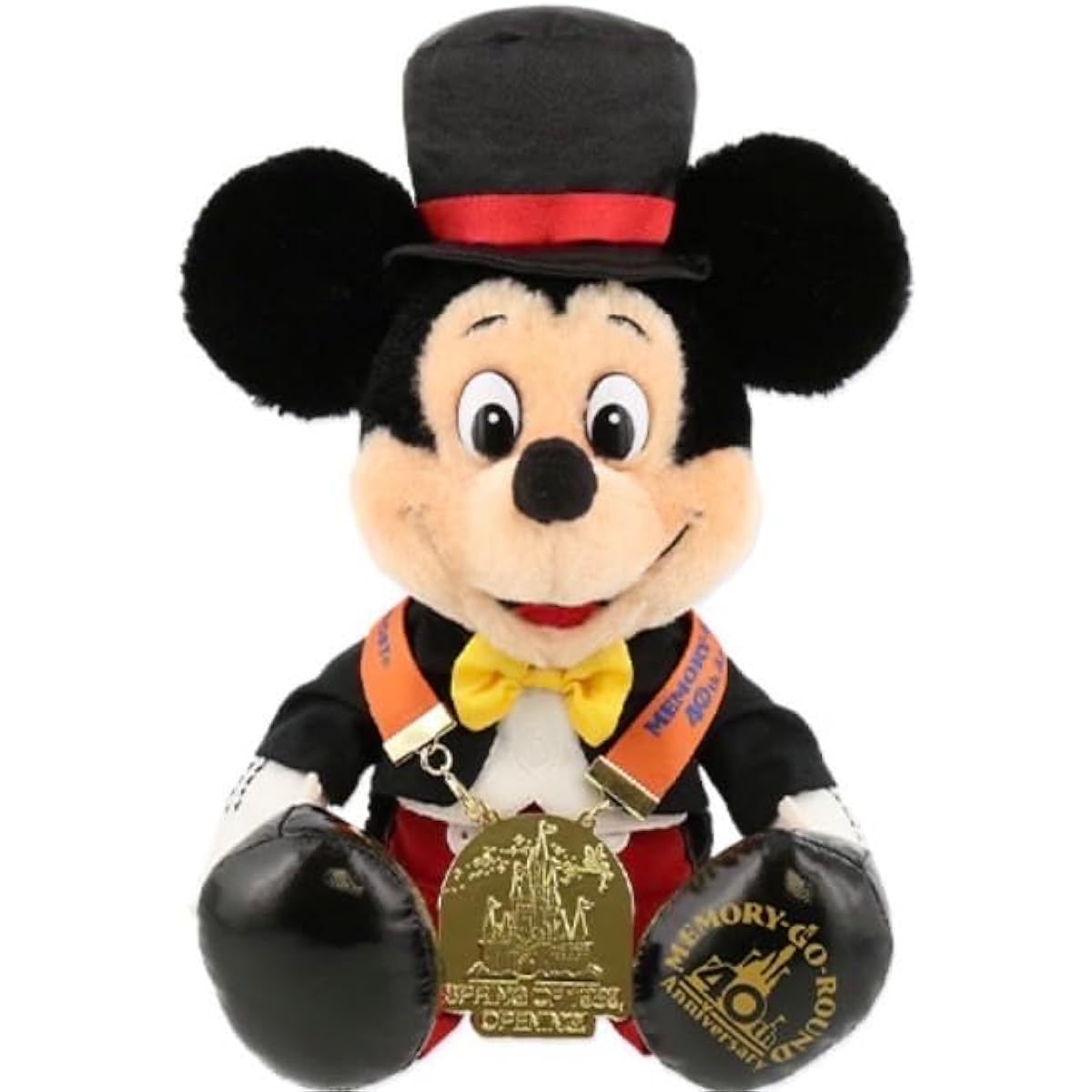 Mickey Mouse Plush Toy Grand Opening "Tokyo Disney Resort 40th Anniversary Memory-Go-Round" Merchandise that will bring back memories [Tokyo Disney Resort exclusive]