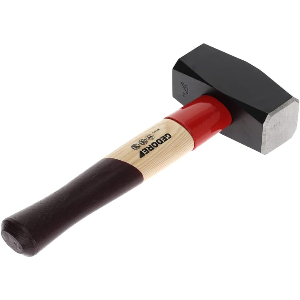 Gedore Stone Head Hammer (Hickory Handle) 2000g 8887610