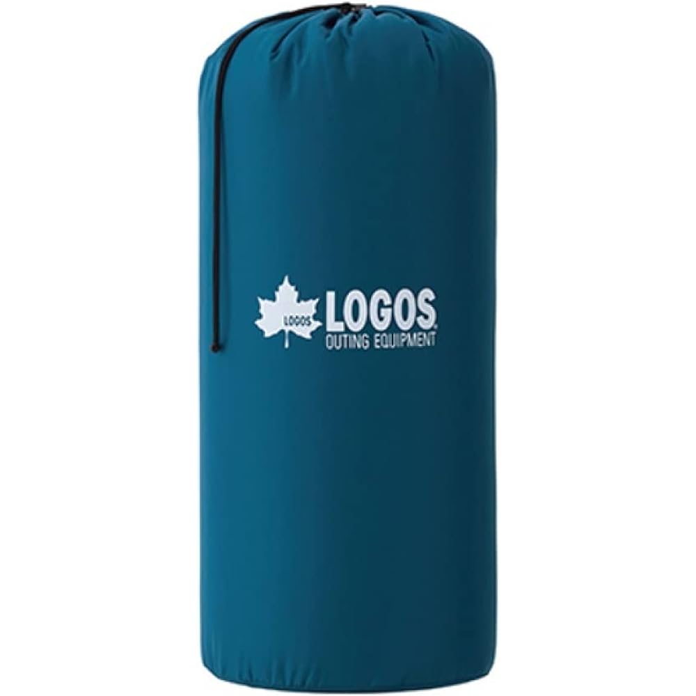 LOGOS (Double Valve/High Density Elasticity) 100 Self-Inflating Mat/SOLO 72884190 Blue (Approx.) Width 61 x Depth 186.5 x Height 10 cm (including edges)