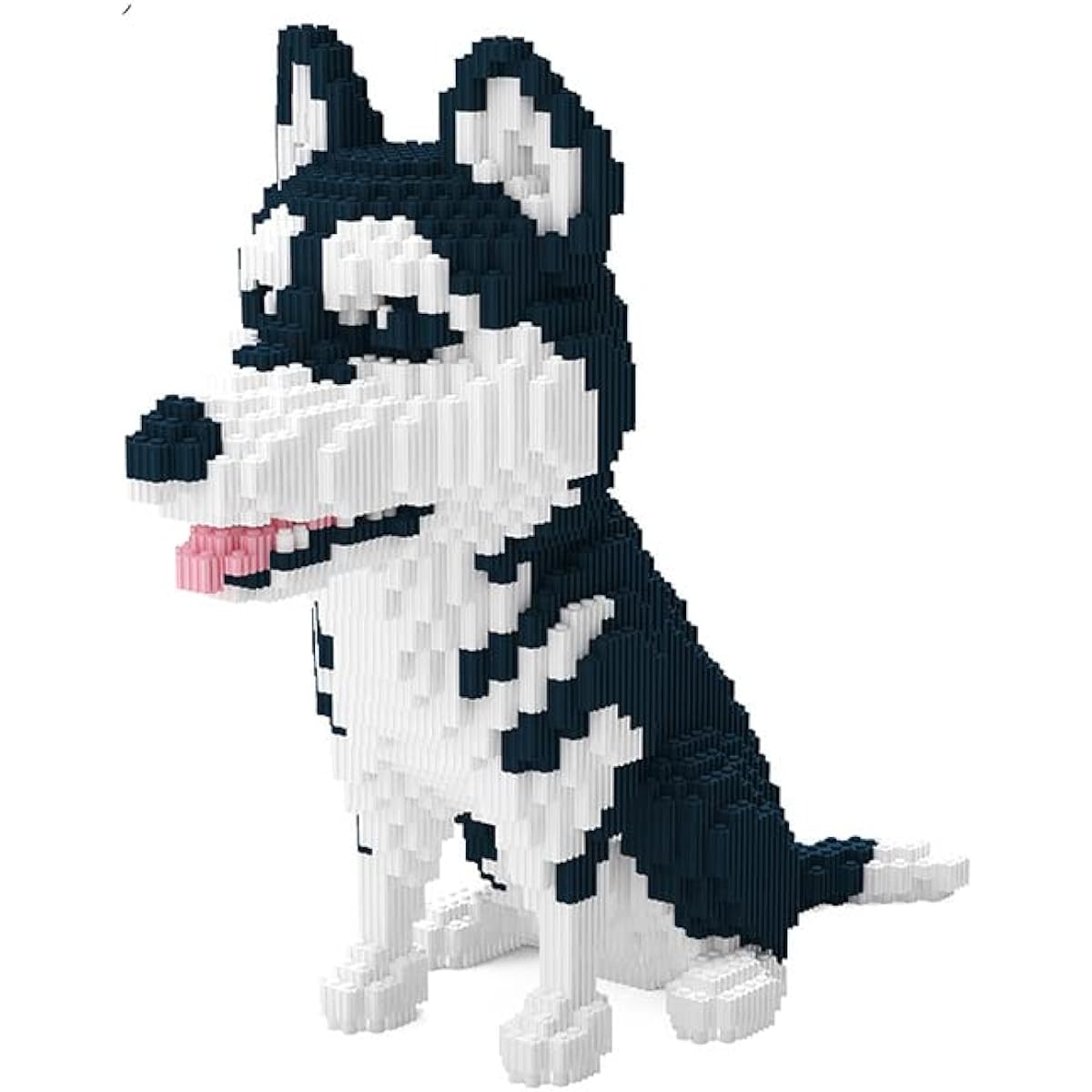 BDYDT Husky Dog Micro Building Blocks Set (2524 Pieces) Gift for Adults and Kids