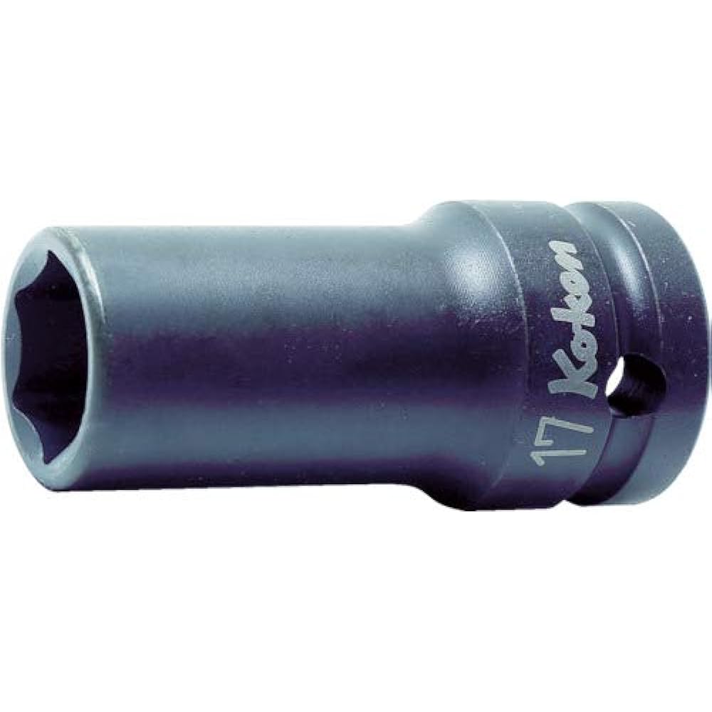 Koken 1(25.4mm)SQ. Impact hexagonal semi-deep socket (thin wall) 35mm 18301X-35