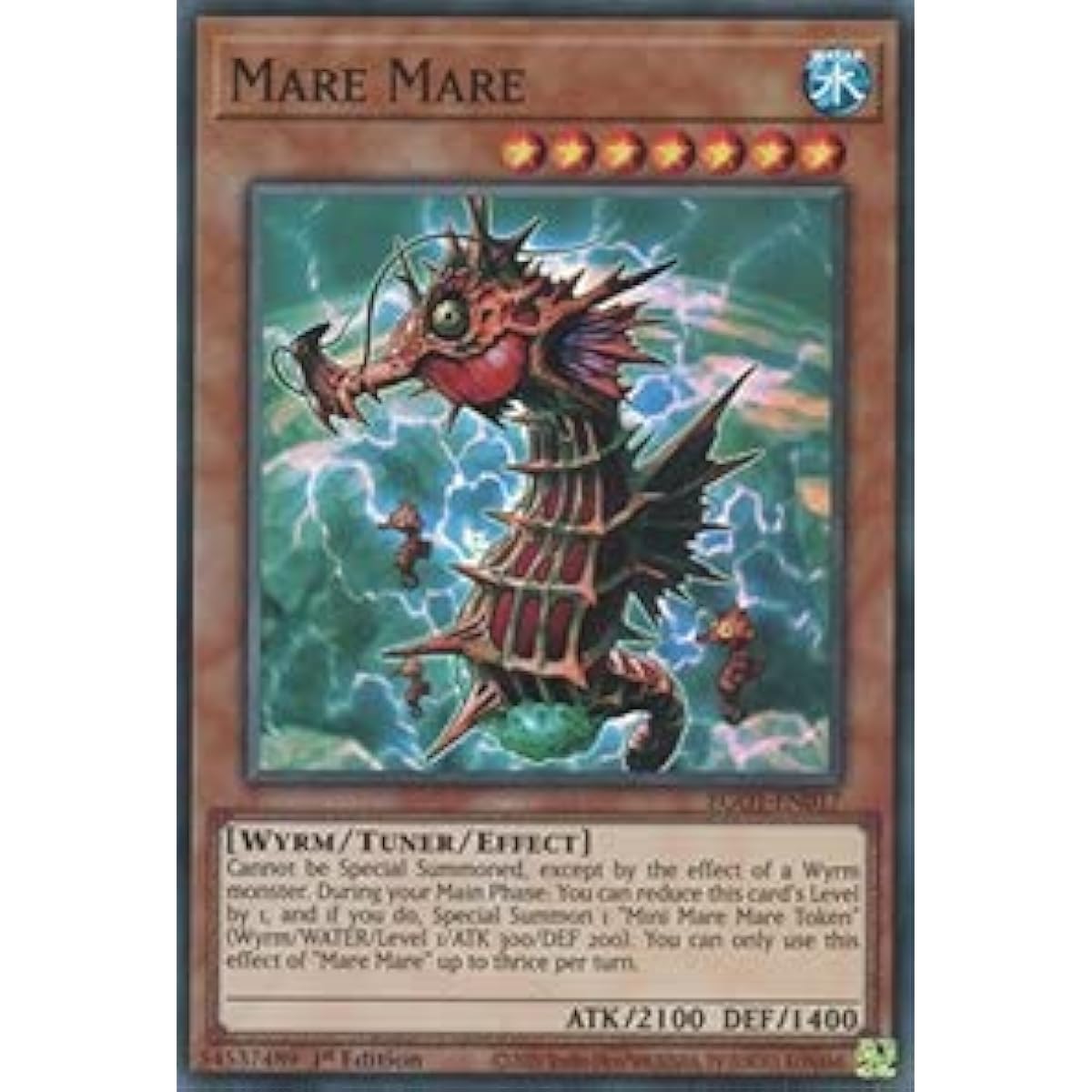Mare Mare - EGO1-EN017 - Super Rare - First Edition.