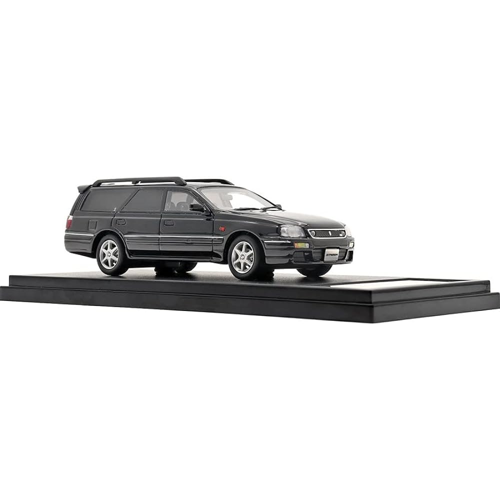 Hi Story 1/43 Nissan STAGEA 25t RS FOUR S (1998) Black Pearl Finished Product HS381BK