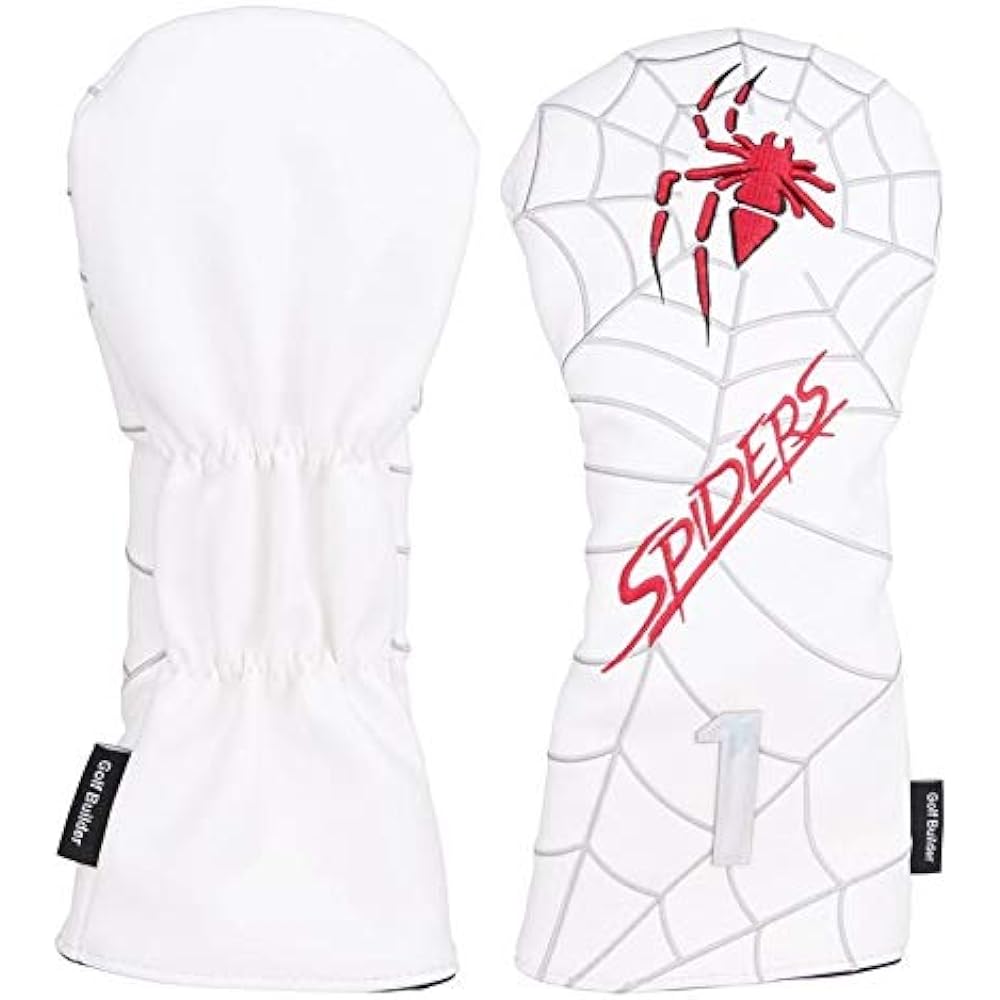 Golf cover head cover driver/wood/utility UT cover for DR/FW/UT 4-piece set waterproof specification with conversion tag spider