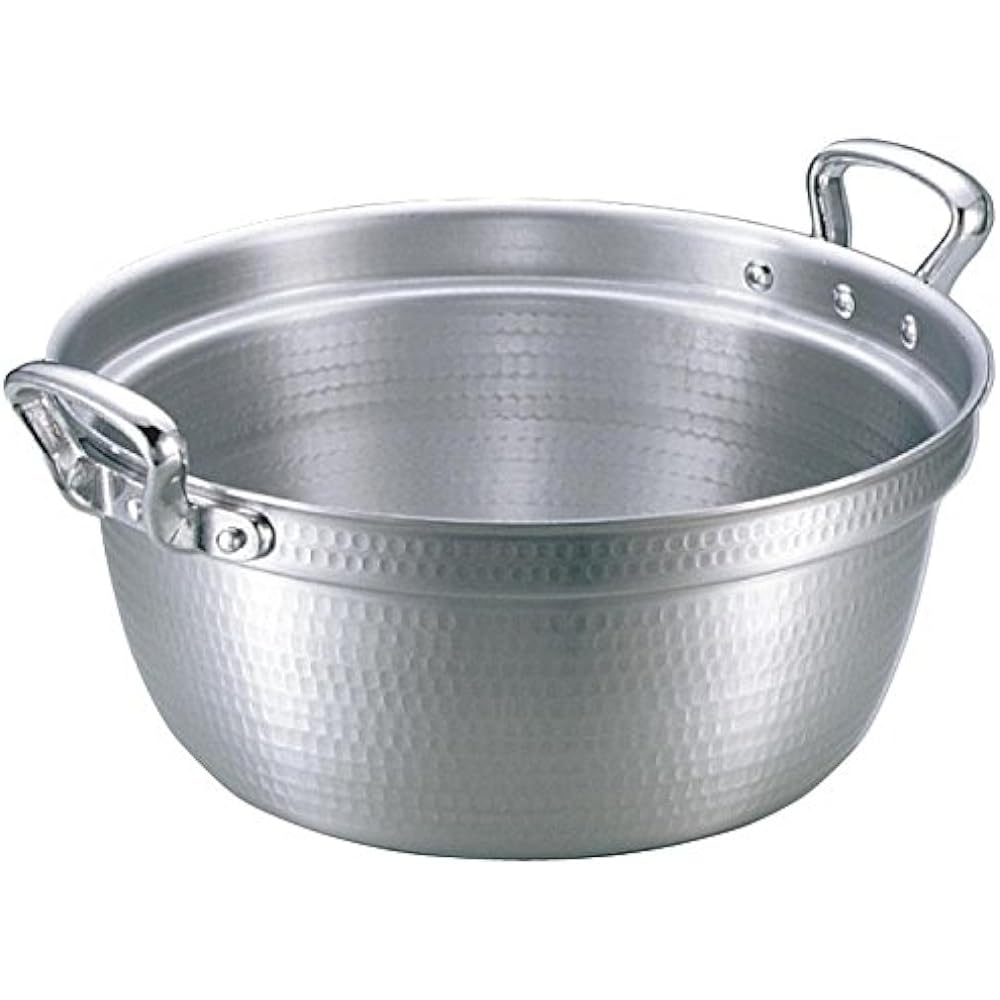Akao Aluminum DON pot with hammered circle 30cm aluminum alloy, handle (aluminum die-cast) Japan AEV02030