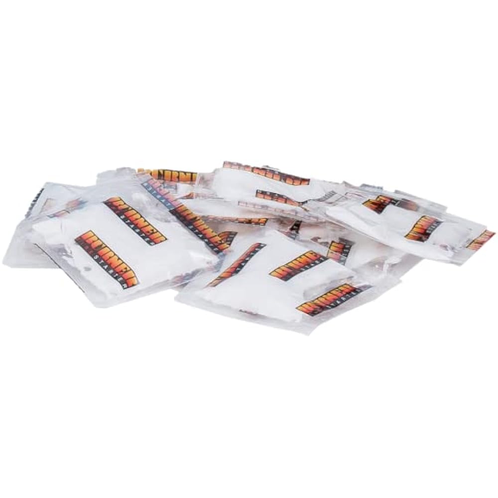 Fire starter, ignition material, approximately 500 pieces, can be burned in a bag, BBQ, camping, wood stove