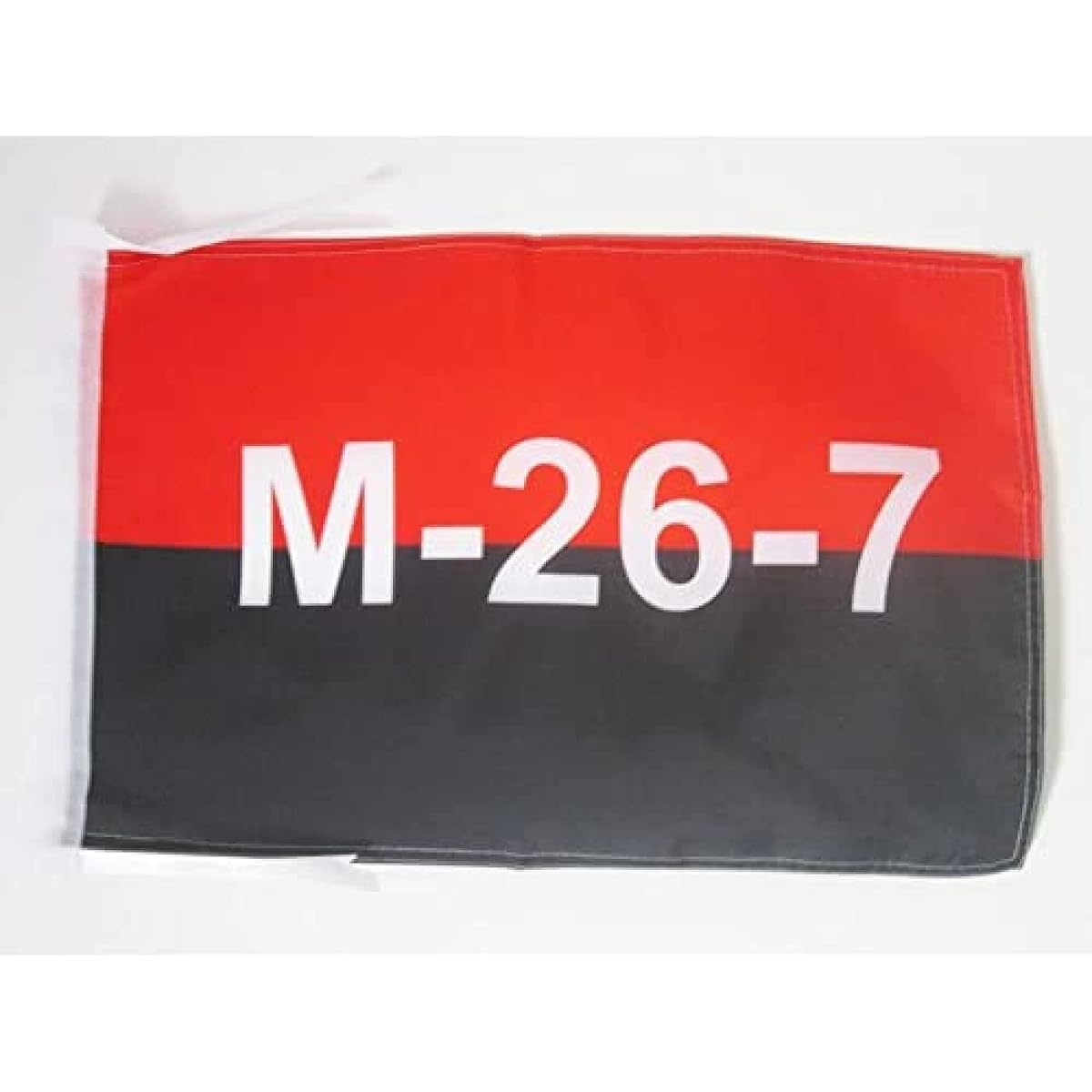 AZ FLAG July 26th Cuban Flag 18" x 12" Cord - Fidel Castro Cuban Revolution Small Flag 30 x 45cm - Banner 18 x 12"