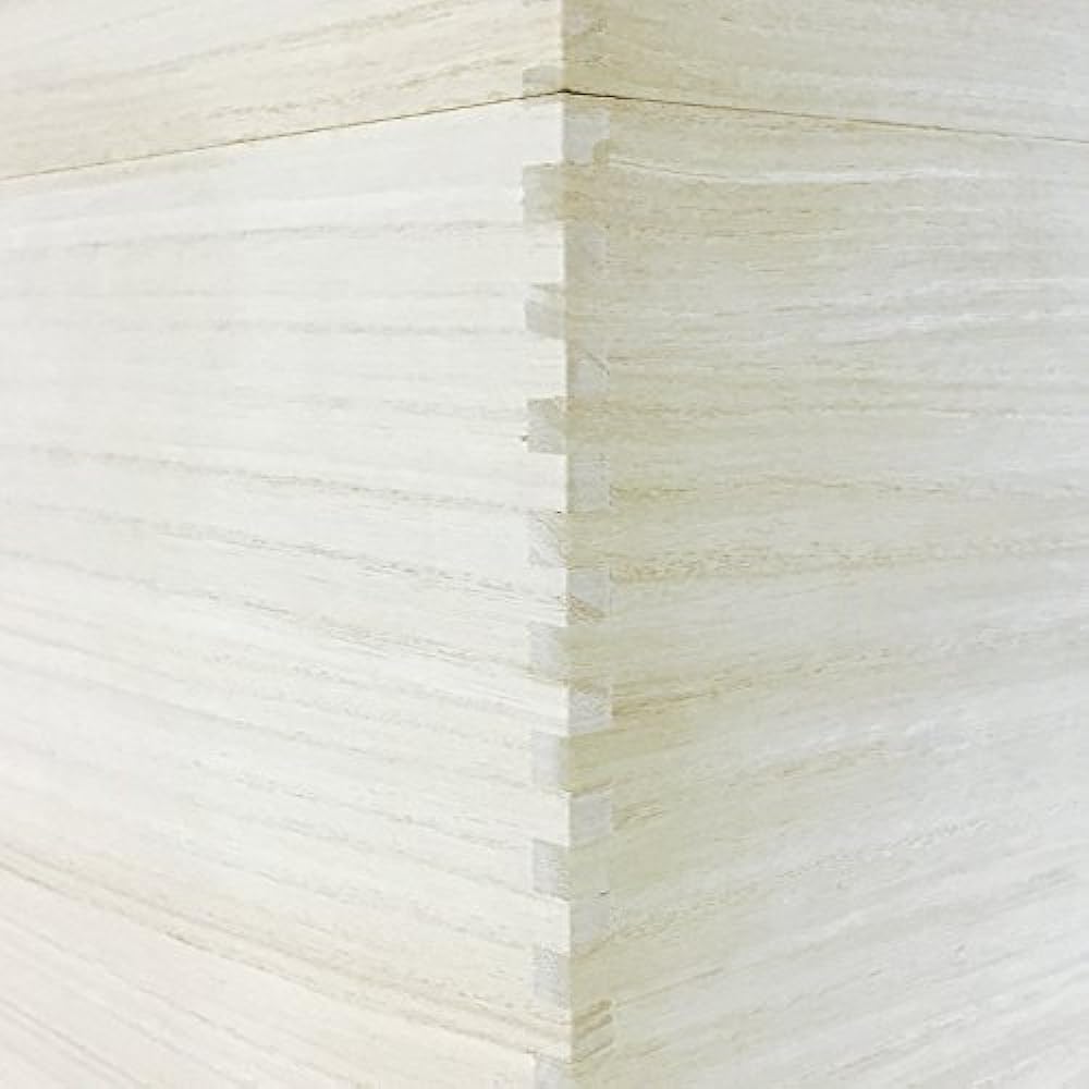 Paulownia box, high-grade paulownia box with locking specifications, cube/cube type, large size (can also be stored in a metal rack)