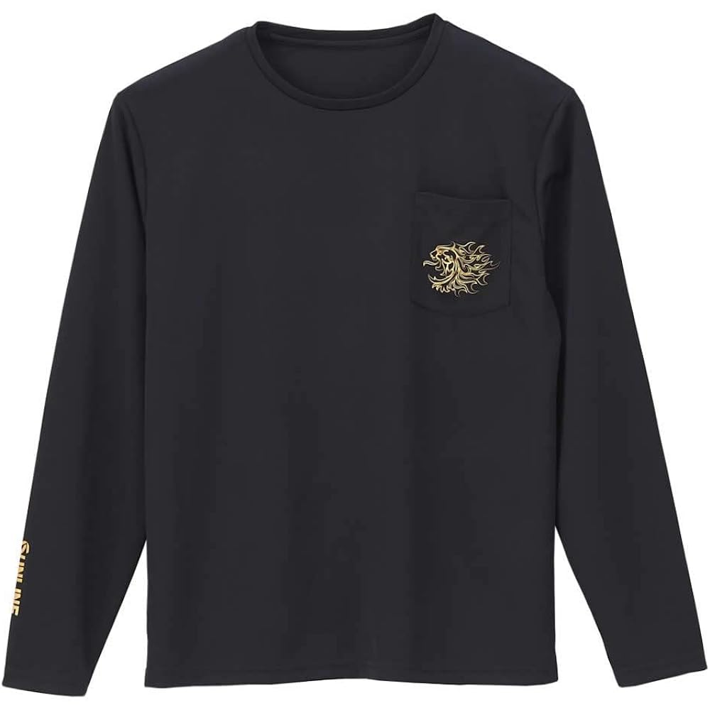 [Sunline] Shishi DRY Long T-shirt SUW-04205LT Black