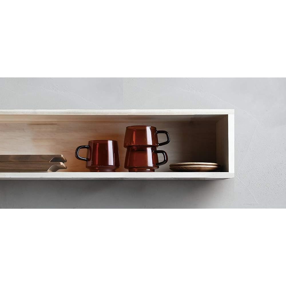 KINTO SEPIA Non-Slip Tray 420 x 210mm Walnut Wooden 21744