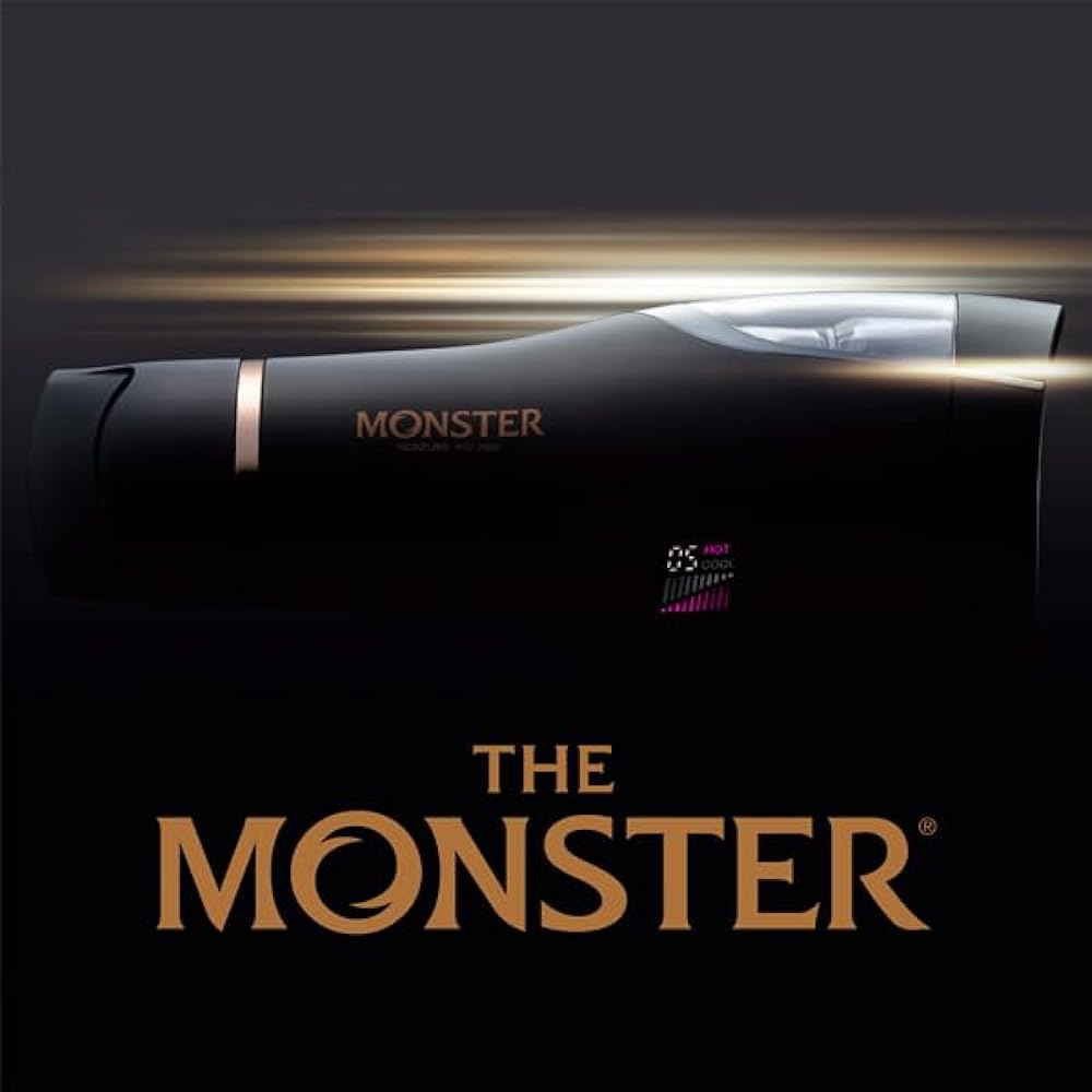 KOIZUMI KHD-W900-K Monster Double Fund Dryer 1300W Large Air Volume Black