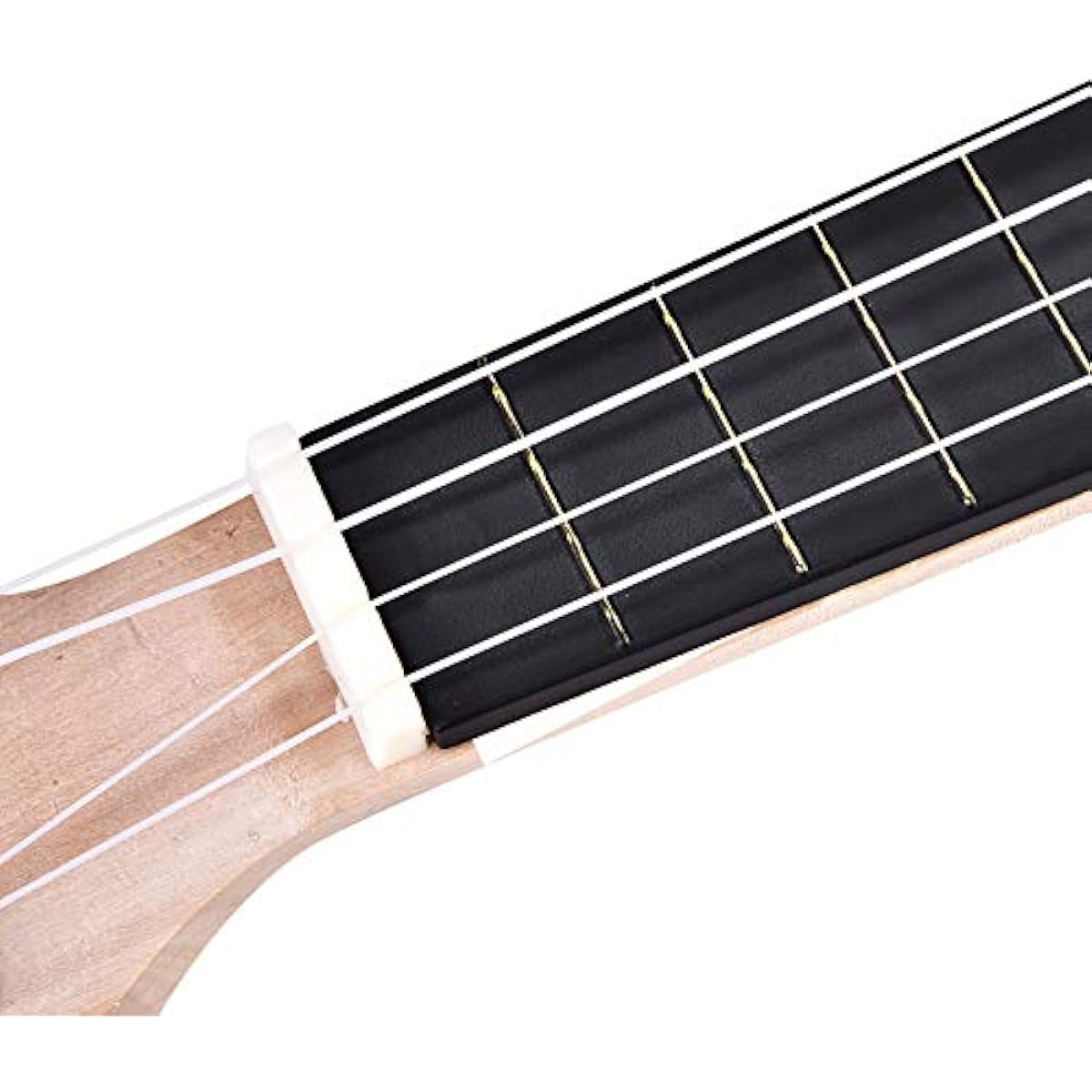 Eujgoov 21 Inch Basswood 4 String DIY Ukulele Make Your Own Ukulele Kit Wooden Ukulele Painting