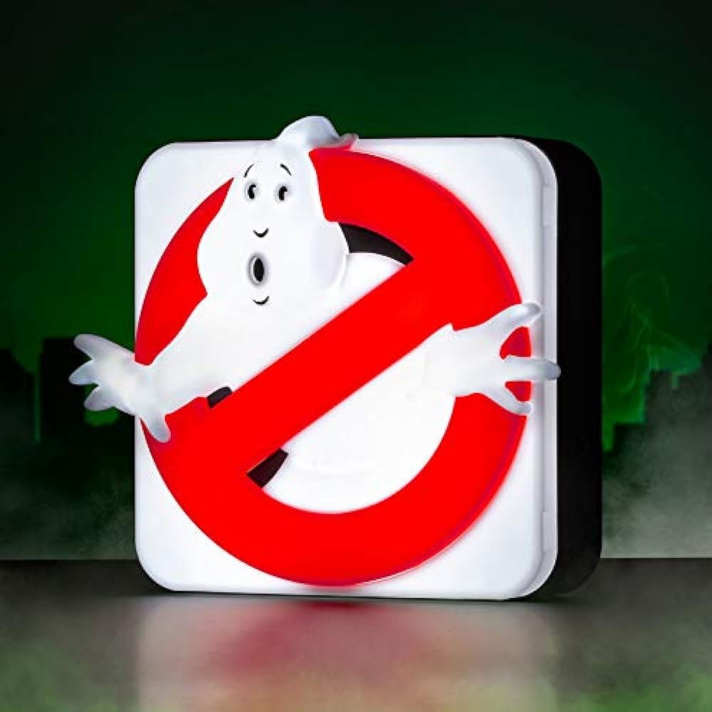 OFFICIAL GHOSTBUSTERS 3D DESK LAMP / WALL LIGHT