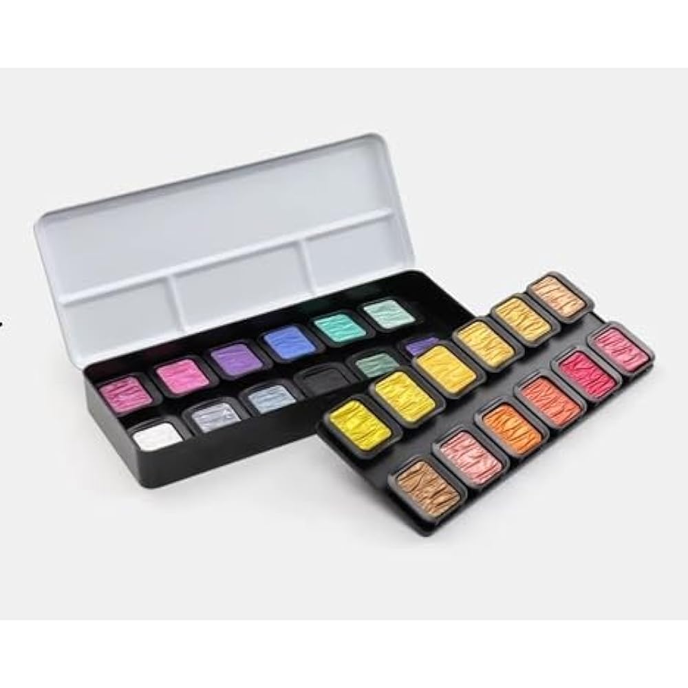 Finetech Pearlescent Color F2400 Pearl Color 22 Colors + Flip-Flop Color 2 Color Set 610605