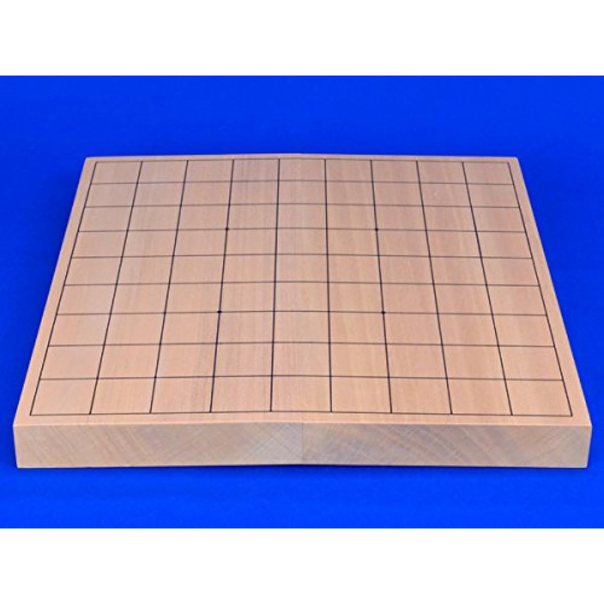 Shogi set, Shin-Katsura 10-go folding shogi board set, wooden shogi pieces, white camellia carving, Shogoya mini camellia oil, extra-thick folding shogi board set
