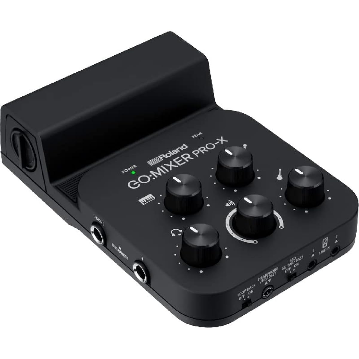 Roland GO:MIXER PRO-X Portable mixer for mobile devices Smartphone distribution equipment [Headphone set BH-181]