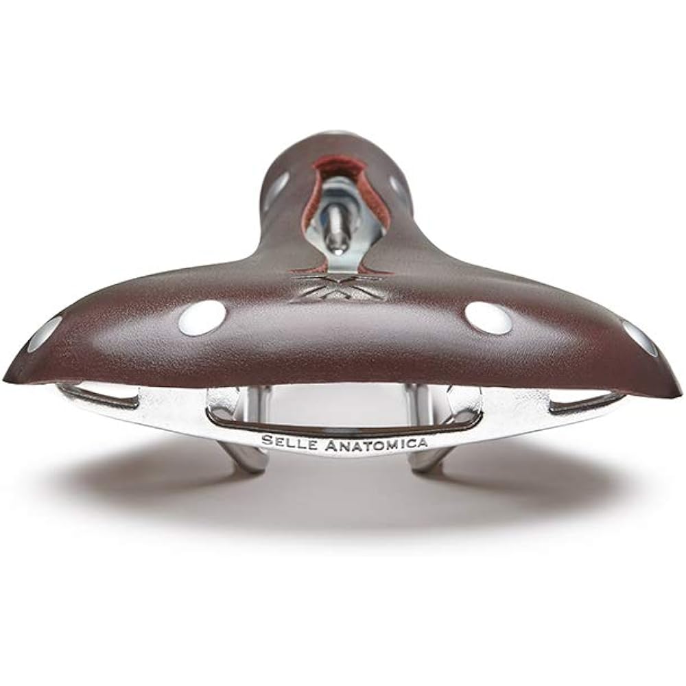 Selle Anatomica x2 Oxblood Silver